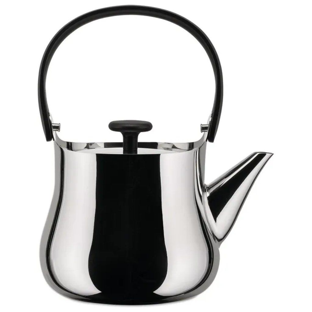 Alessi NF01 Bollitore e Teiera in Acciaio Inox 18/10 con Filtro
