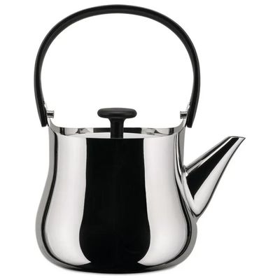 Alessi NF01 Bollitore e Teiera in Acciaio Inox 18/10 con Filtro