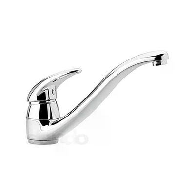 Emmevi Anubis 7095 Miscelatore Monocomando per Lavello, Grigio Avena