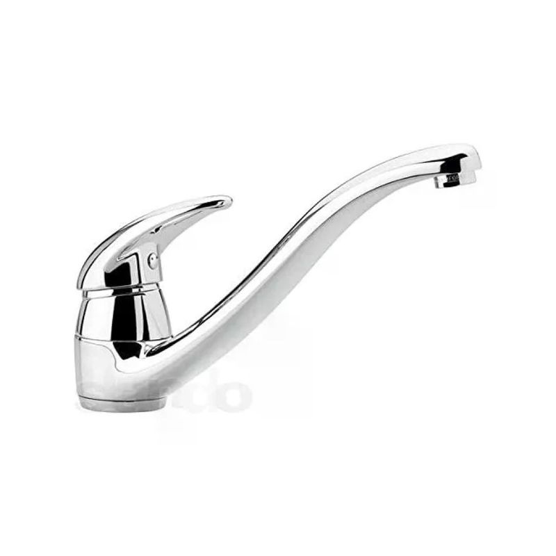 Emmevi Anubis 7095 Miscelatore Monocomando per Lavello, Grigio Avena