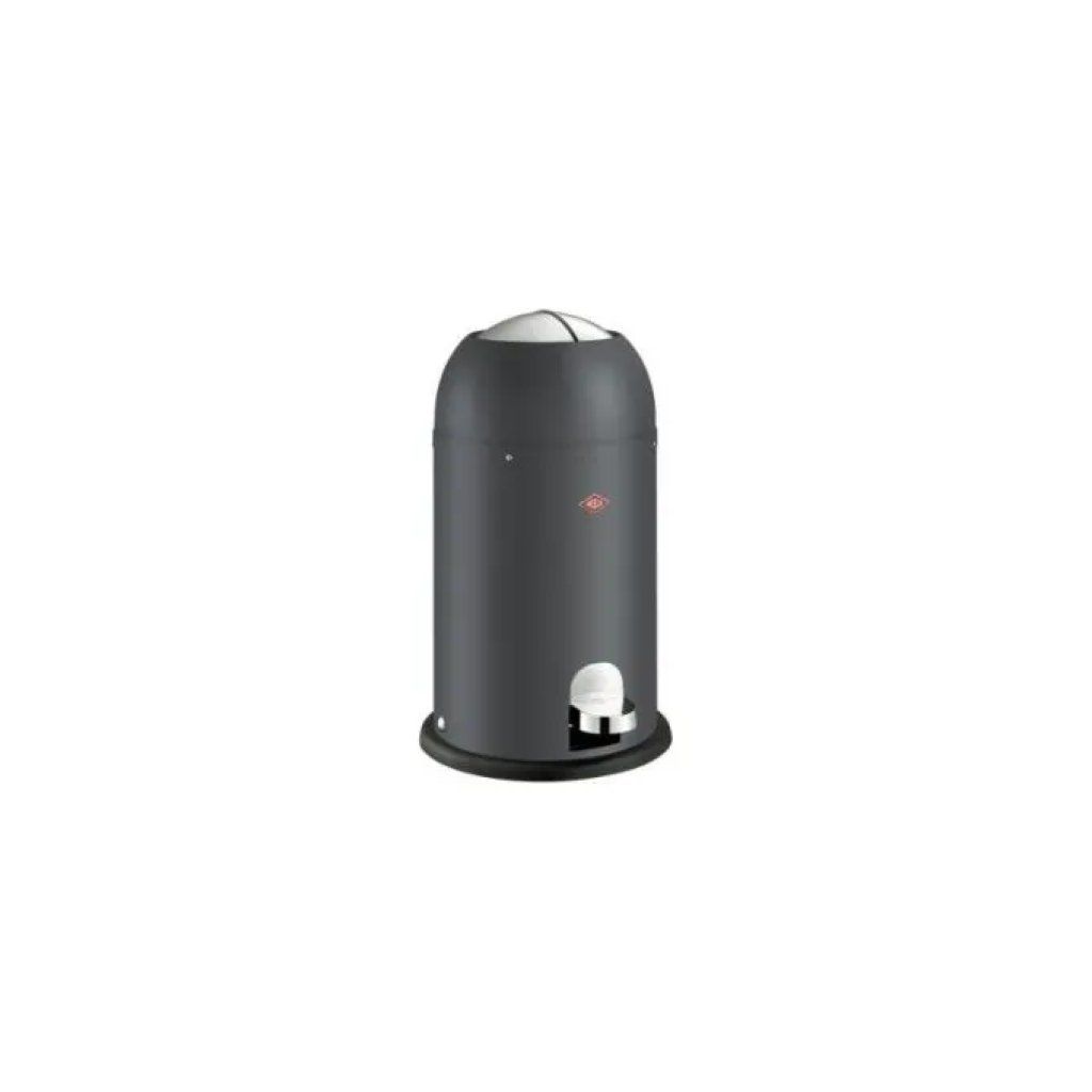 Wesco Kickmaster Junior – Pattumiera a pedale 12 L, grigio grafite