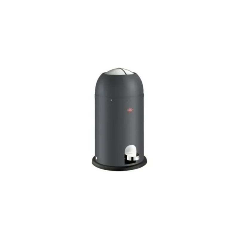 Wesco Kickmaster Junior – Pattumiera a pedale 12 L, grigio grafite