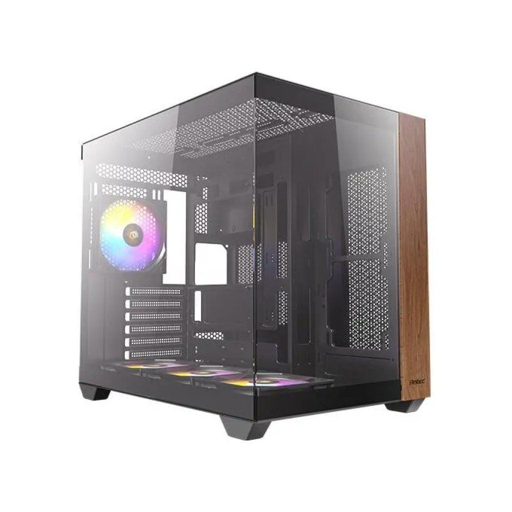 Antec CX800 Wood ARGB Mid Tower Nero con Vetro Temperato Antec CX800 Wood ARGB Mid Tower Nero con Vetro Temperato