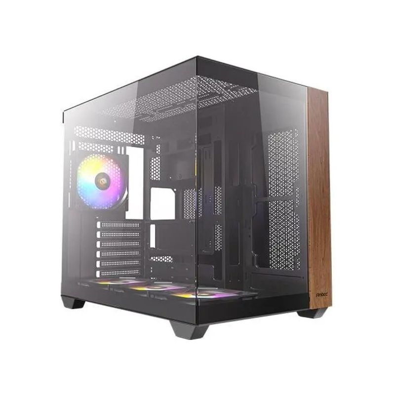 Antec CX800 Wood ARGB Mid Tower Nero con Vetro Temperato