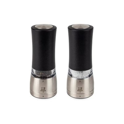 Peugeot Daman Electric Set macina sale e pepe, nero e acciaio inox