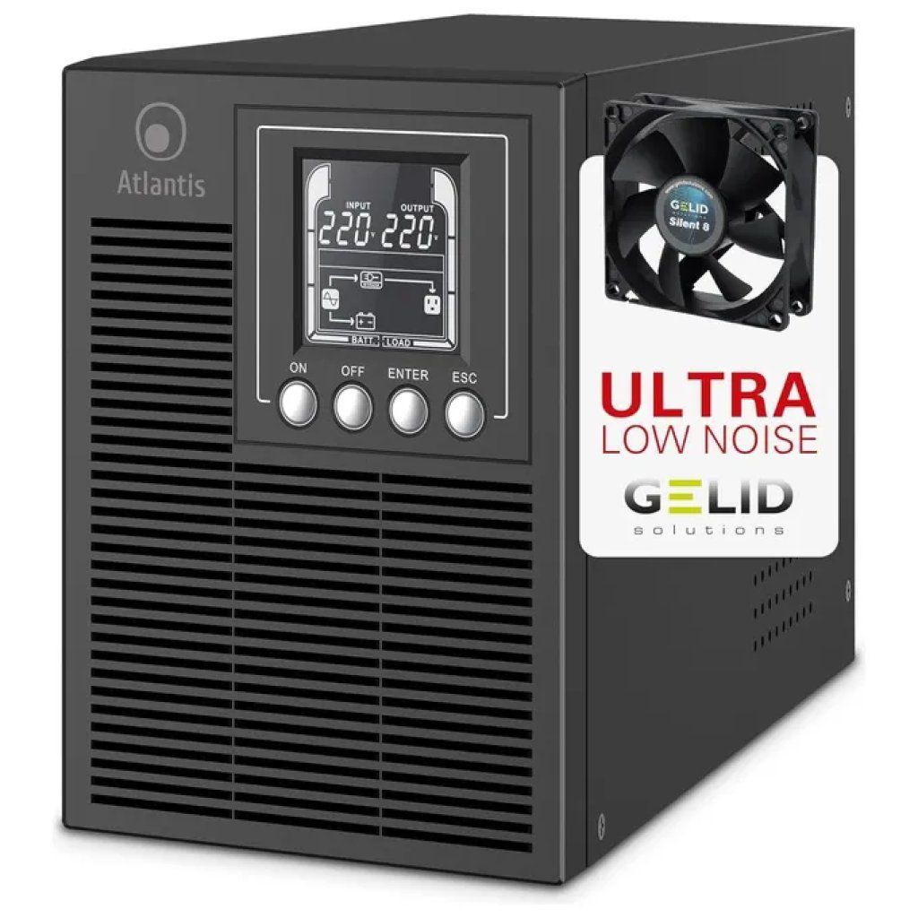 Atlantis A03-OP1002XLN UPS Online 1000VA/700W a Onda Sinusoidale Pura Atlantis A03-OP1002XLN UPS Online 1000VA/700W a Onda Sinusoidale Pura