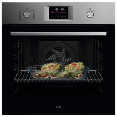 AEG Serie 5000 TU5PB43SM Forno Multifunzione Pirolitico 72 L Nero e Acciaio Inox AEG Serie 5000 TU5PB43SM Forno Multifunzione Pirolitico 72 L Nero e Acciaio Inox