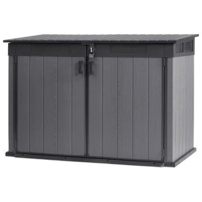 Keter Cortina Mega Box porta attrezzi da esterno 2020 L grigio Keter Cortina Mega Box porta attrezzi da esterno 2020 L grigio