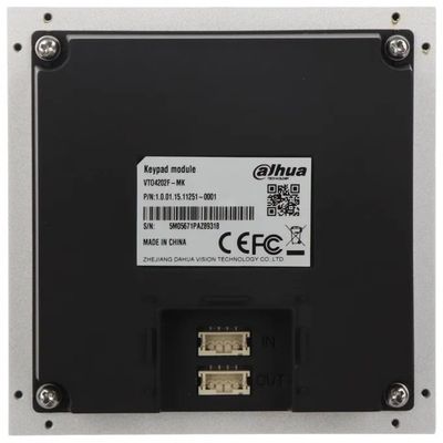 Dahua DHI-VTO4202F-MK – Modulo tastiera per videocitofono