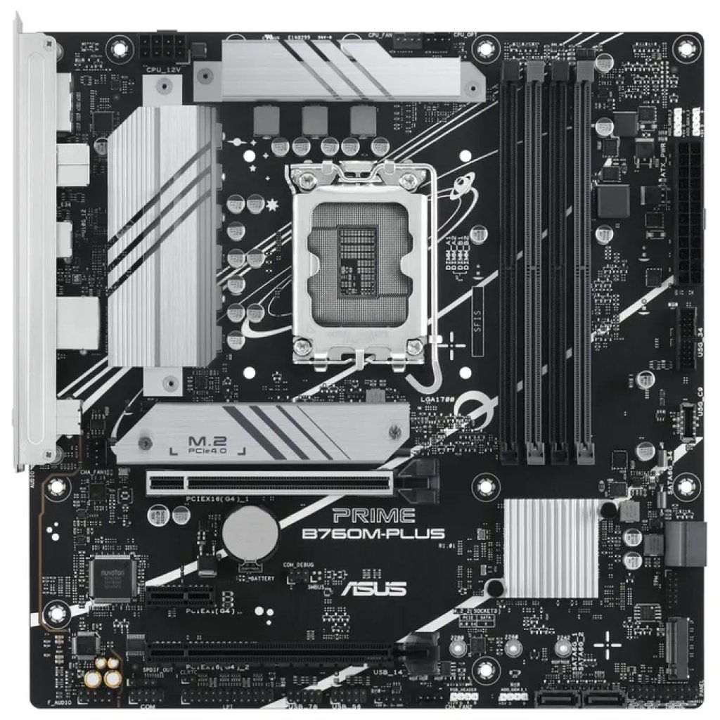 ASUS PRIME B760M-PLUS Scheda Madre Micro ATX DDR5 ASUS PRIME B760M-PLUS Scheda Madre Micro ATX DDR5