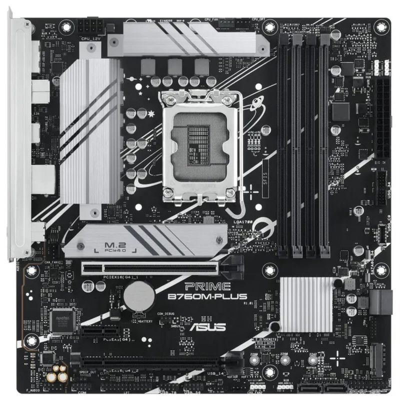 ASUS PRIME B760M-PLUS Scheda Madre Micro ATX DDR5 ASUS PRIME B760M-PLUS Scheda Madre Micro ATX DDR5