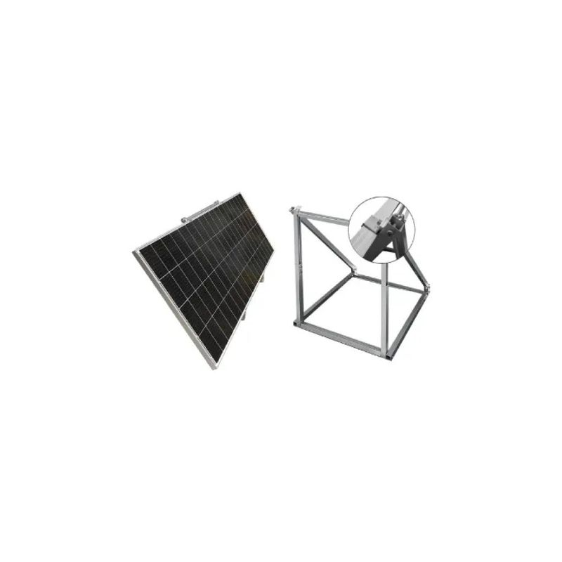 GBC Kit Fotovoltaico da Balcone 375 W con Inverter Wi-Fi 300 W