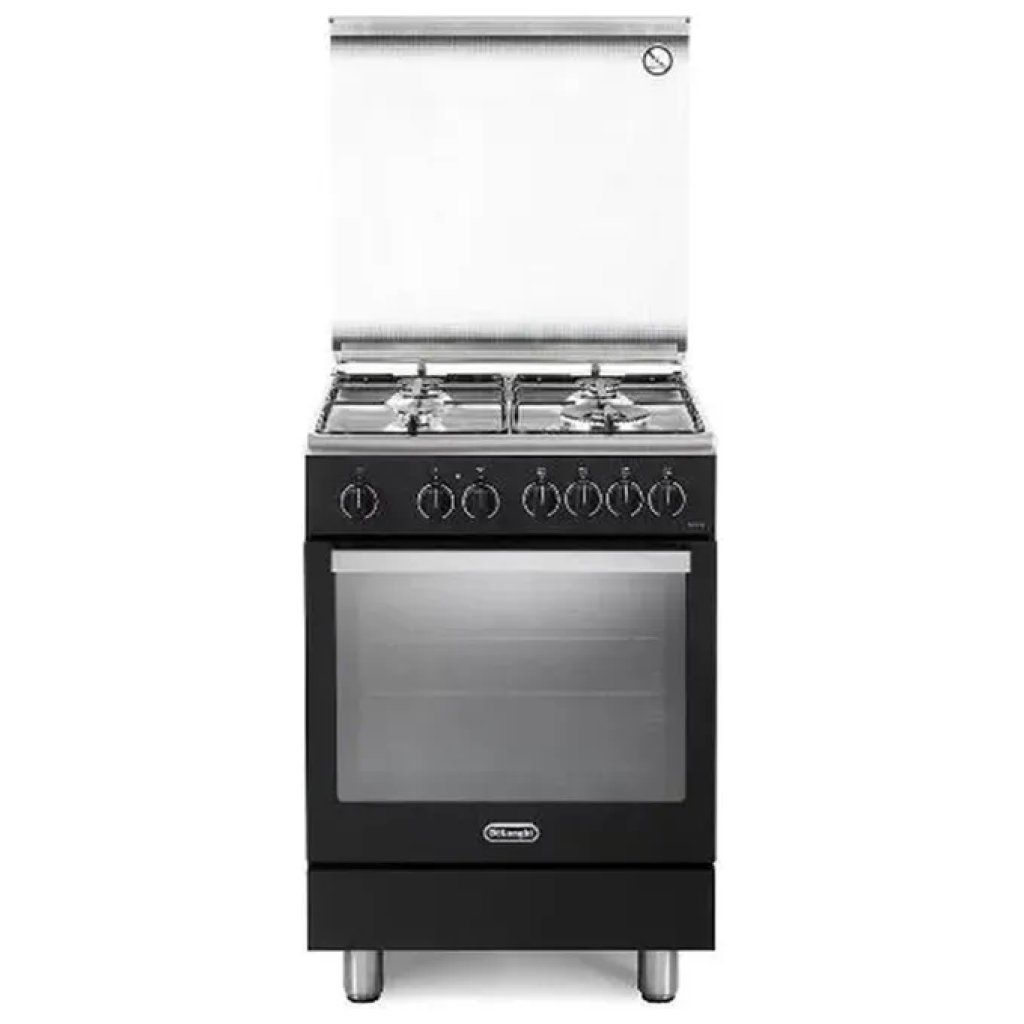 DELONGHI De’Longhi PEMA 64 LSG Cucina a Gas 4 Fuochi con Forno Elettrico da 74 L