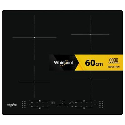Whirlpool WBB8360NE Piano Cottura a Induzione 59 cm, 4 Zone, ConnexionZone e Booster
