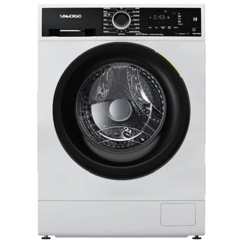 SanGiorgio F914C-E Lavatrice a Carica Frontale 9 kg, 1400 giri/min, Classe A, Bianca