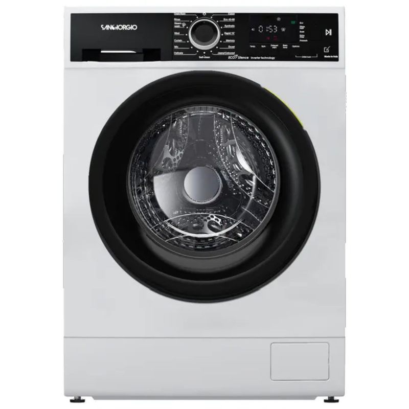 SanGiorgio F914C-E Lavatrice a Carica Frontale 9 kg, 1400 giri/min, Classe A, Bianca