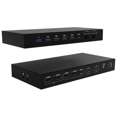 I-TEC Docking Station USB-C KVM 3 Host, Dual Video 4K e Power Delivery 92W I-TEC Docking Station USB-C KVM 3 Host, Dual Video 4K e Power Delivery 92W