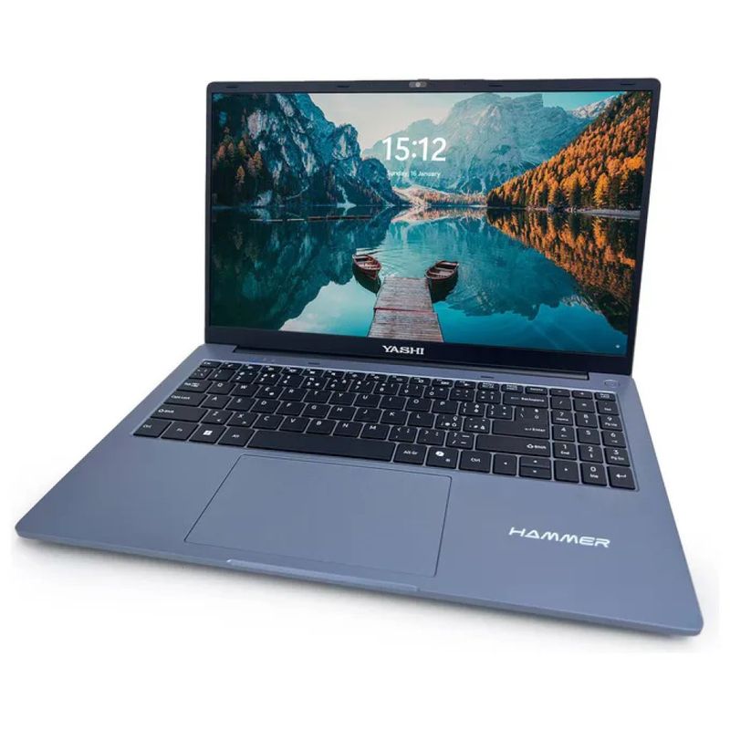 YASHI HAMMER YP1543 Notebook 15,6" Ryzen 5, 16GB RAM, 512GB SSD, Windows 11 Pro