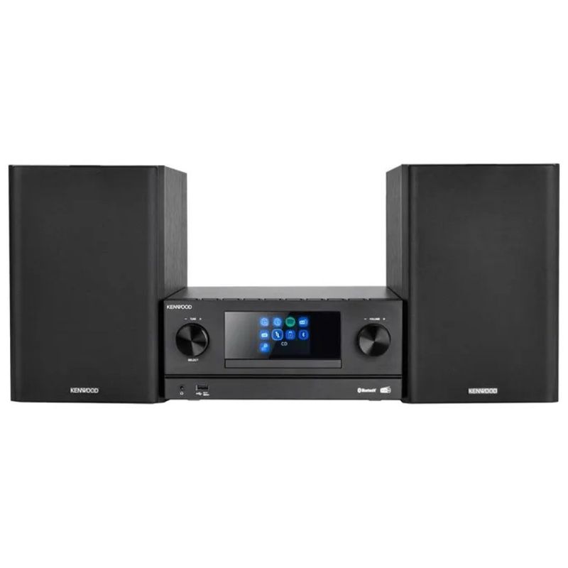 Kenwood M-9000S Mini Impianto Hi-Fi Nero, 2 x 50 W
