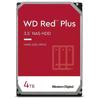 WD Red Plus WD40EFPX Hard Disk NAS 4 TB, 3,5” SATA III WD Red Plus WD40EFPX Hard Disk NAS 4 TB, 3,5” SATA III