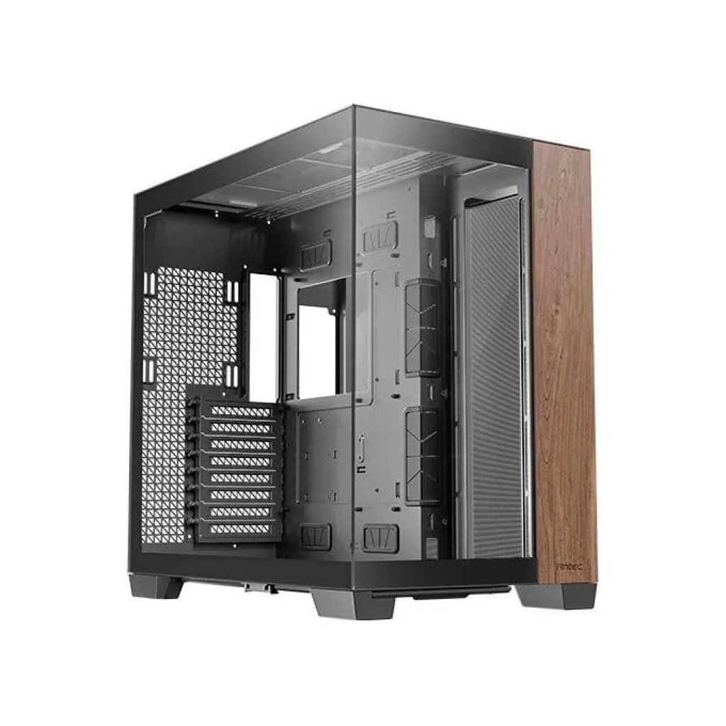 Antec C8 Wood Case PC Full Tower Nero con Dettagli in Legno