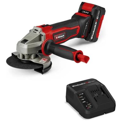 Einhell TE-AG 18/125-2 Li smerigliatrice angolare a batteria con batteria 4,0 Ah
