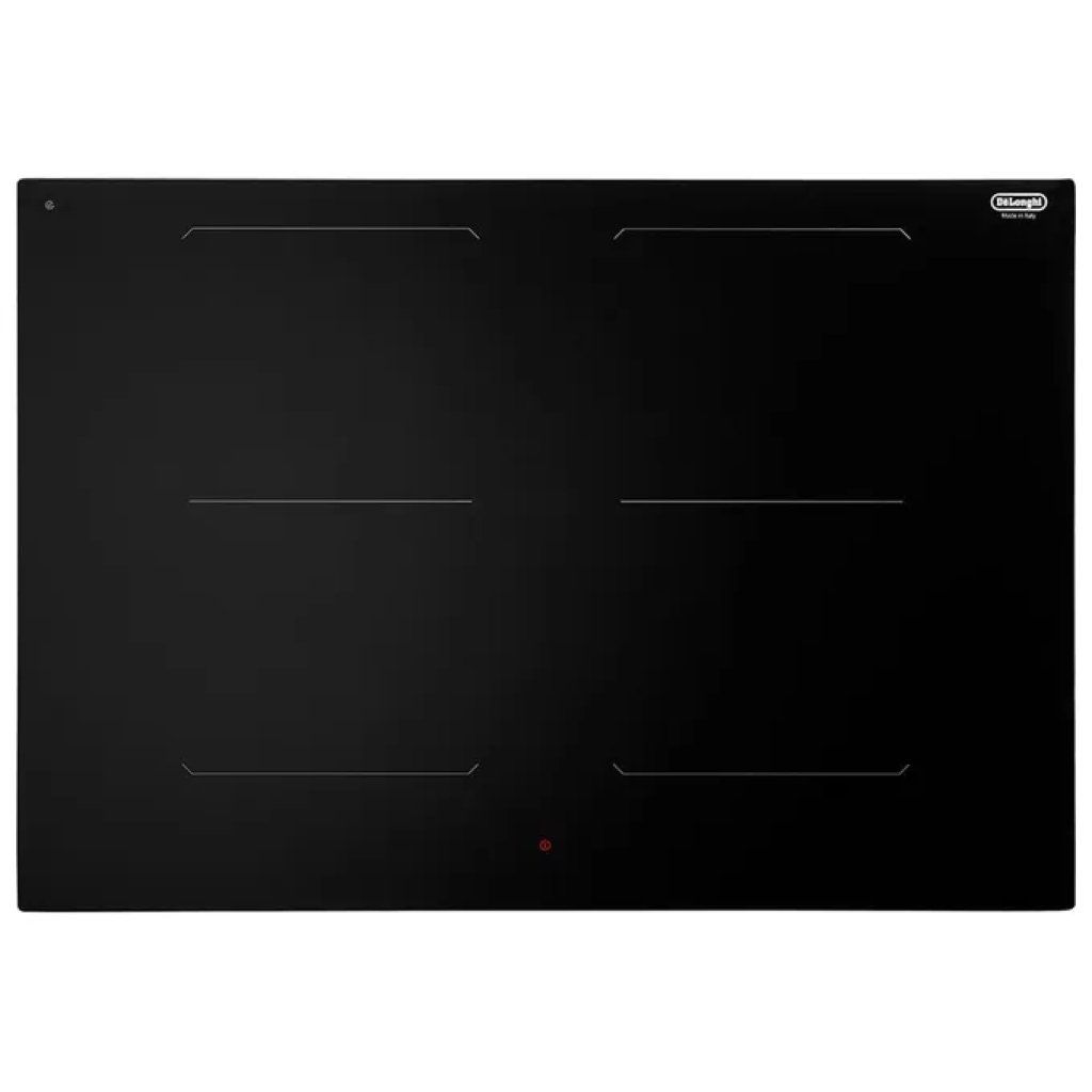 DELONGHI De’Longhi SLI 754 LIFE Piano Cottura a Induzione, 75 cm, 4 Zone, Full Bridge, 7400 W, Nero