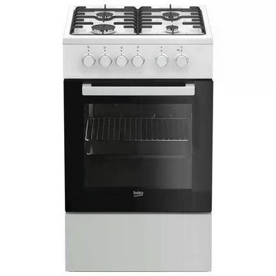 Beko FSS52020DW Cucina a gas con forno elettrico, 50 cm, bianca, classe A