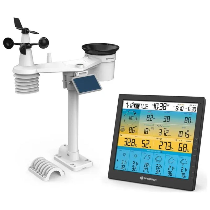 BRESSER 4CAST PRO SF Stazione Meteo WiFi 7-in-1