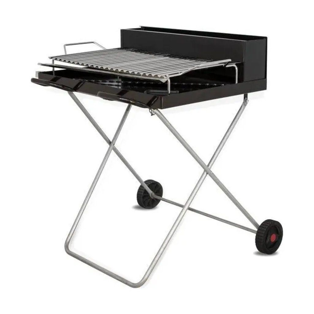 MILLE Barbecue a legna MILLE Veneto 75 x 65 cm con griglia cromata MILLE Barbecue a legna MILLE Veneto 75 x 65 cm con griglia cromata