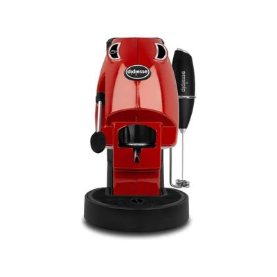 Didiesse Baby Frog Coffee and Tea Rossa – Macchina a Cialde 650 W con Frullino