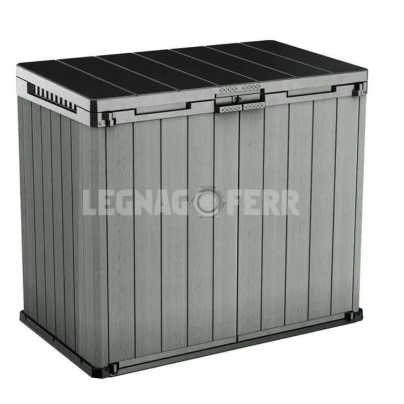 Keter Store-It-Out Darwin – Baule da giardino 1150 L verde
