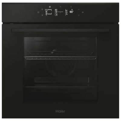 Haier H6ID25G3YTB1 ID Serie 2 – Forno da incasso 78 L, A++, pirolitico, AirFry e Wi-Fi, nero