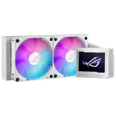 ASUS ROG Ryujin III 240 White Edition – Dissipatore a liquido ARGB per CPU