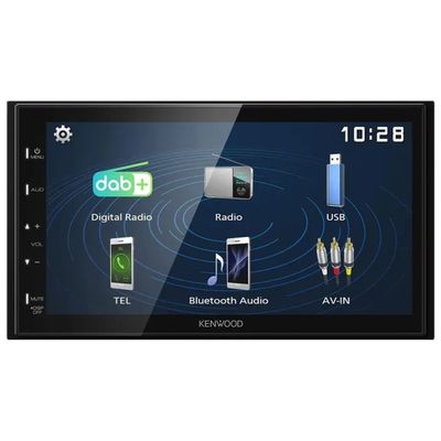 Kenwood DMX129DAB Autoradio 2 DIN Bluetooth e DAB+ Kenwood DMX129DAB Autoradio 2 DIN Bluetooth e DAB+
