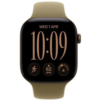 Apple Watch Series 12 GPS 42 mm Bronzo Scuro con cinturino Oliva Apple Watch Series 12 GPS 42 mm Bronzo Scuro con cinturino Oliva