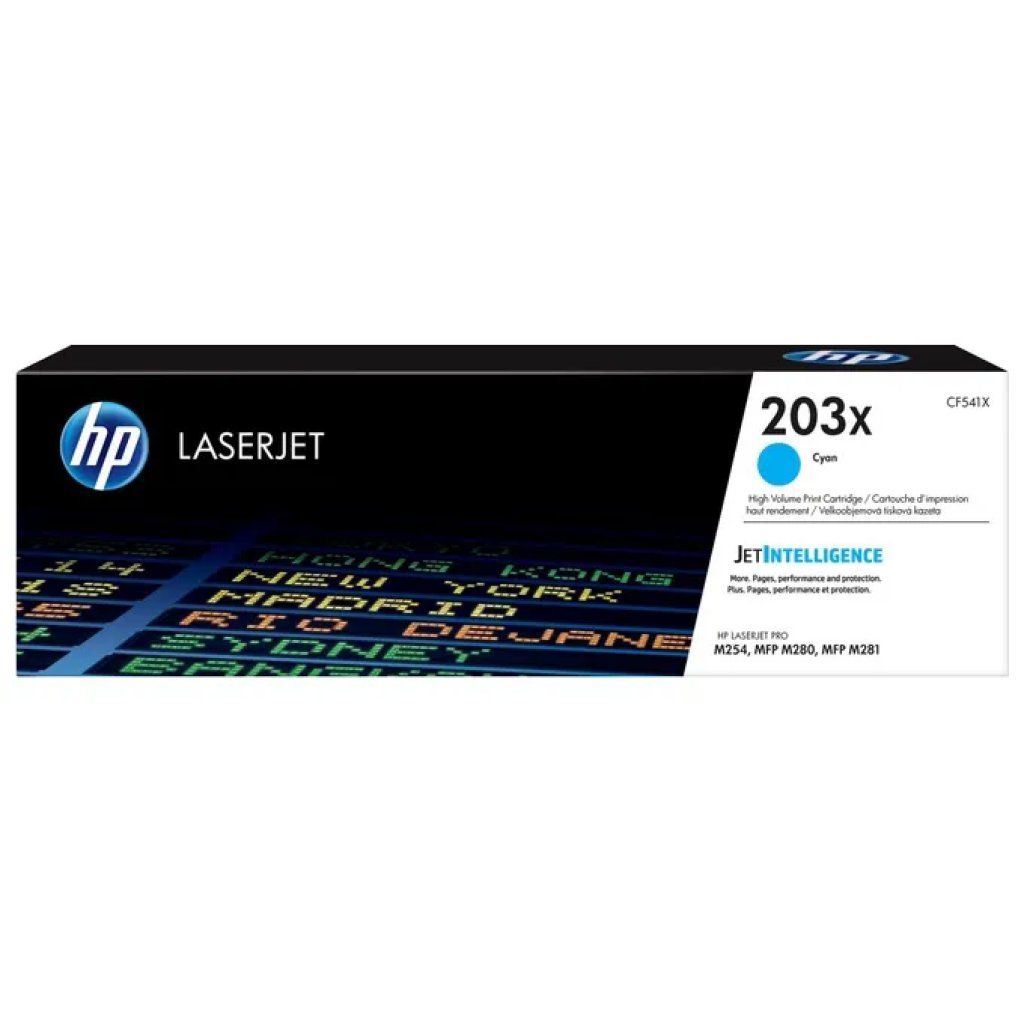 HP 203X CF541X Toner Originale Ciano ad Alta Capacità