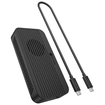 ICY BOX IB-1980M Diamond Case: custodia SSD M.2 NVMe Thunderbolt 5, 80 Gbps, fino a 8 TB, nera