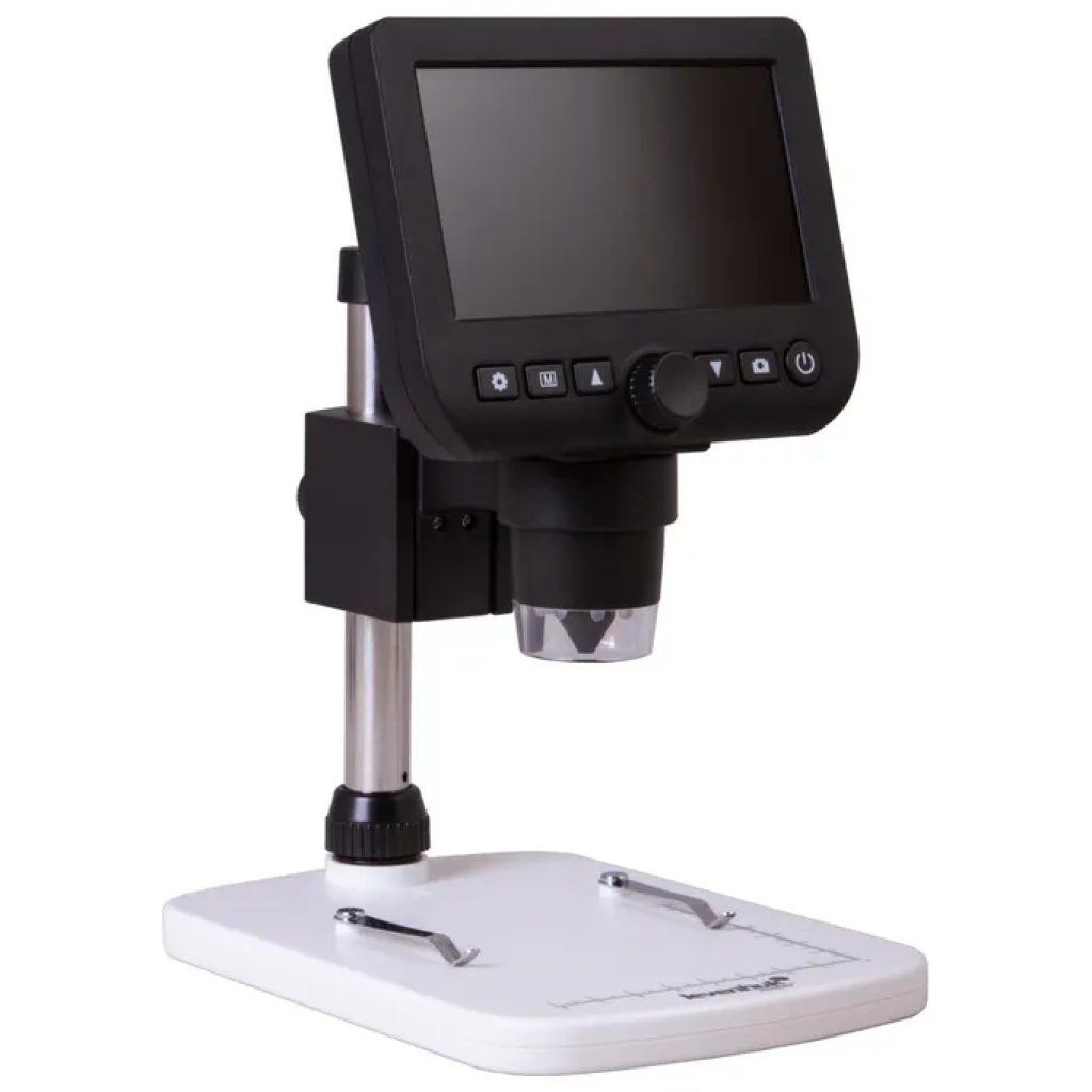 Levenhuk 74768 DTX 350 LCD Microscopio digitale Ingrandimento 20x-600x Fotocamera 0,3 MP Display 4