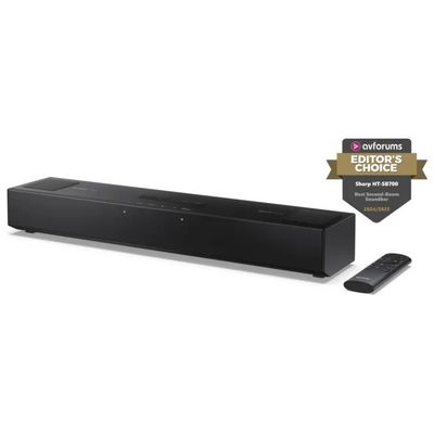 Sharp HT-SB700 Soundbar Dolby Atmos 2.0.2, 140 W, Bluetooth e HDMI eARC, 52 cm, nera Sharp HT-SB700 Soundbar Dolby Atmos 2.0.2, 140 W, Bluetooth e HDMI eARC, 52 cm, nera