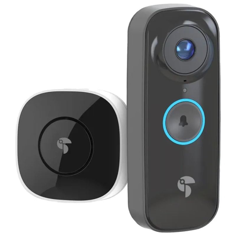 TOUCAN Video Doorbell PRO wireless 2K con radar, 140° e batteria da 6500 mAh