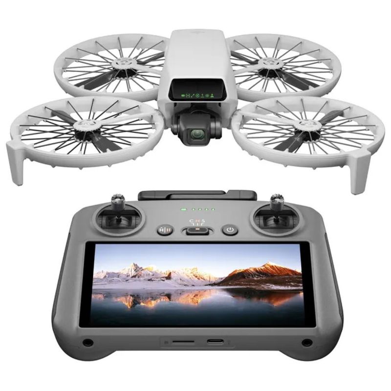 DJI Flip Drone Pieghevole 4K, 48 MP, GPS e Autonomia fino a 31 Minuti