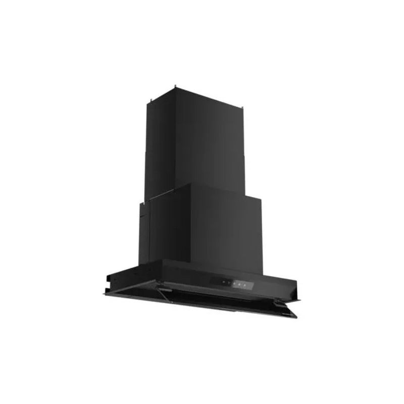 Silverline Inside 3 Cappa da Incasso 60 cm, 620 m³/h, Classe A, Nero
