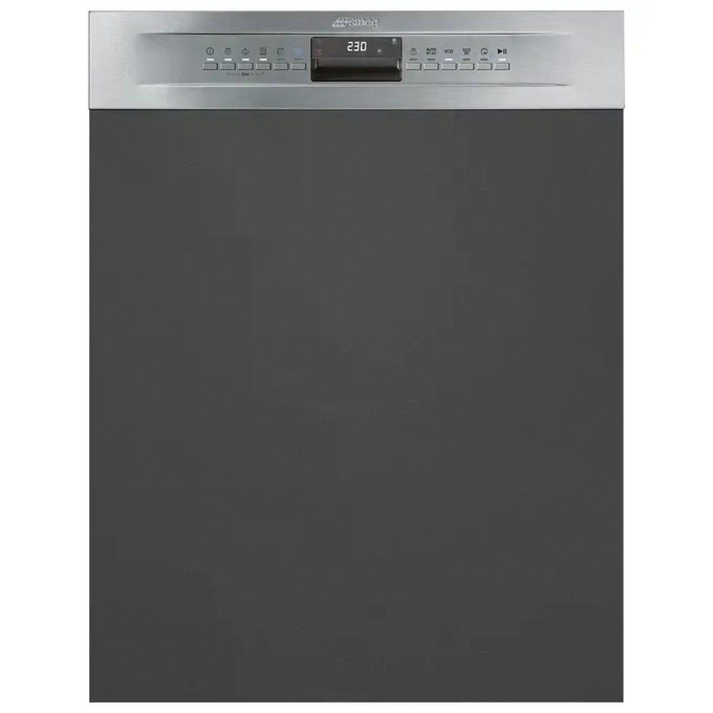 Smeg PL364CX Lavastoviglie da incasso a scomparsa parziale, 13 coperti, classe C