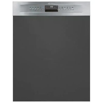 Smeg PL364CX Lavastoviglie da incasso a scomparsa parziale, 13 coperti, classe C Smeg PL364CX Lavastoviglie da incasso a scomparsa parziale, 13 coperti, classe C