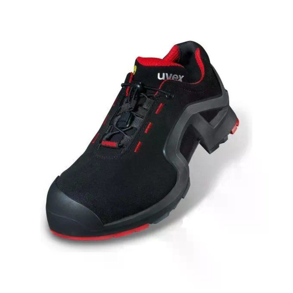 Uvex 85162 Scarpe Antinfortunistiche Unisex S3 SRC ESD Nero/Rosso Uvex 85162 Scarpe Antinfortunistiche Unisex S3 SRC ESD Nero/Rosso