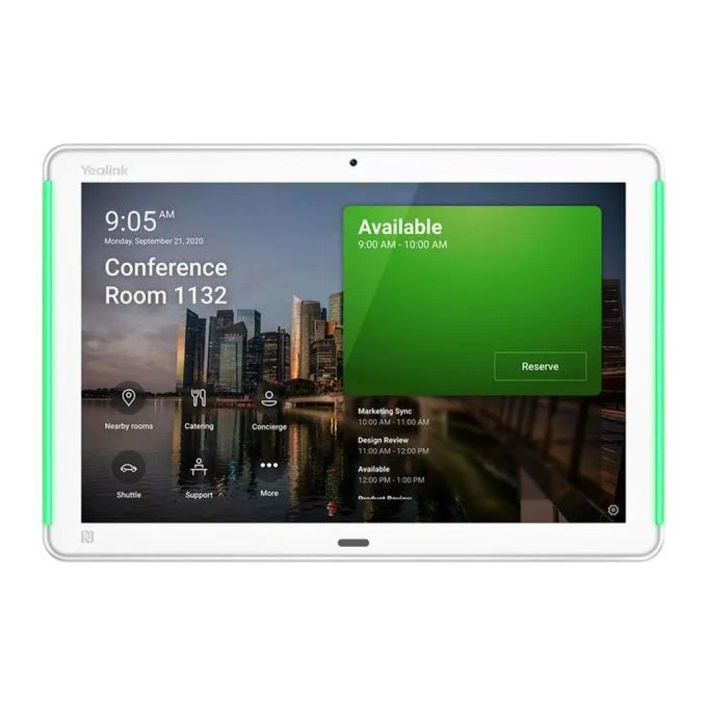 Yealink RoomPanel Plus 10,1” Pannello per Sale Riunioni