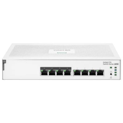 HPE Aruba Instant On 1830 Switch Gigabit PoE, 8 porte