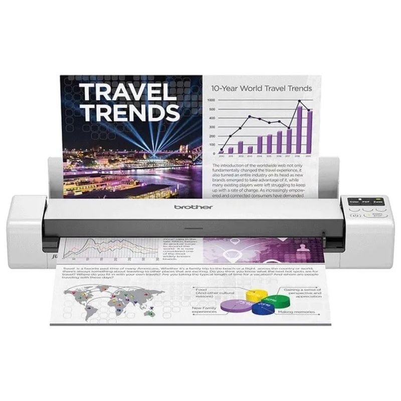 Brother DS-940DW Scanner a Foglio Portatile A4 Duplex Wi-Fi 600x600 DPI 15 ppm colore Nero Bianco Brother DS-940DW Scanner a Foglio Portatile A4 Duplex Wi-Fi 600x600 DPI 15 ppm colore Nero Bianco