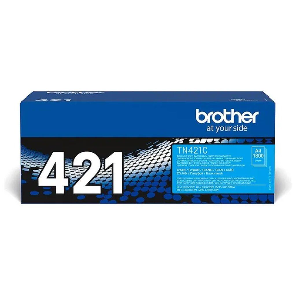 Brother TN-421C Toner Originale Ciano – Fino a 1.800 Pagine Brother TN-421C Toner Originale Ciano – Fino a 1.800 Pagine